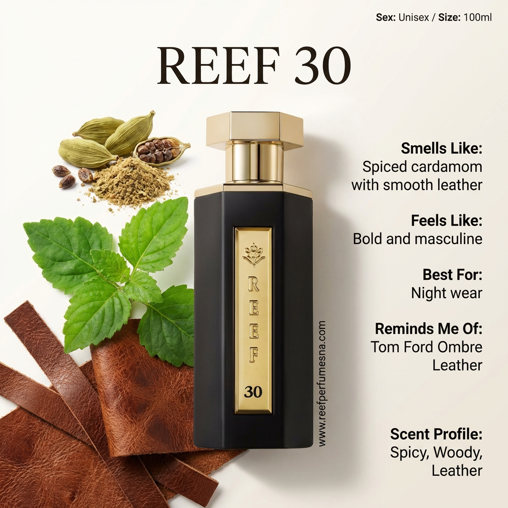 Reef 30 – Bold Patchouli Leather