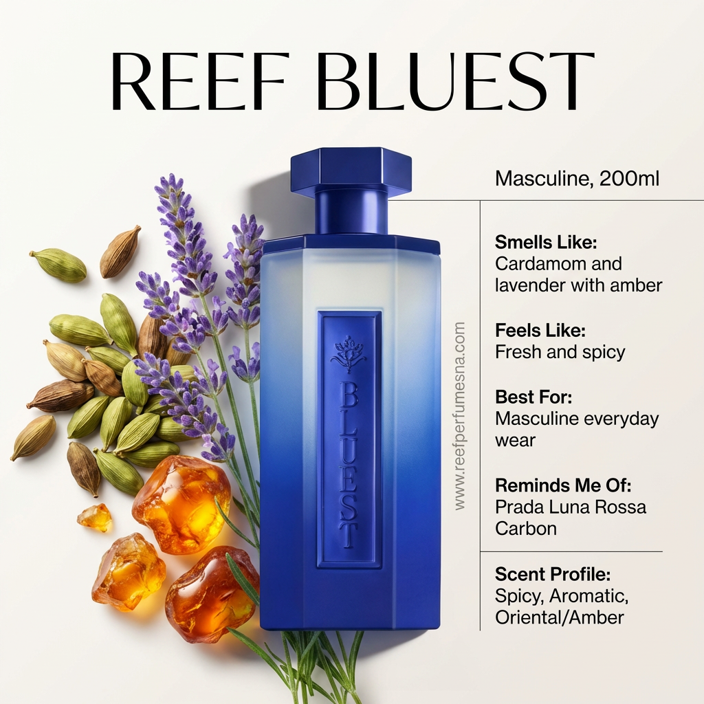 Reef Bluest – Golden Amber Touch