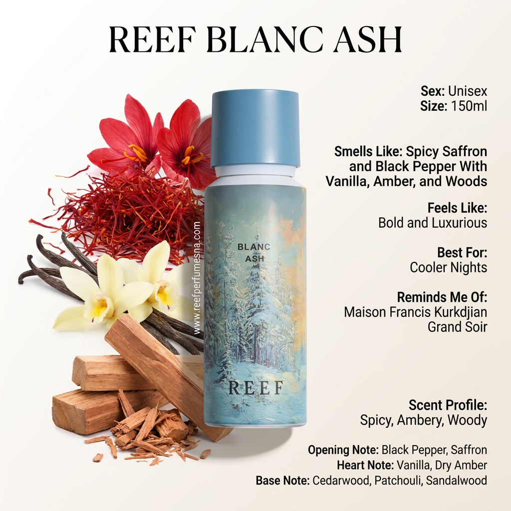 Reef Blanc Ash Body Spray