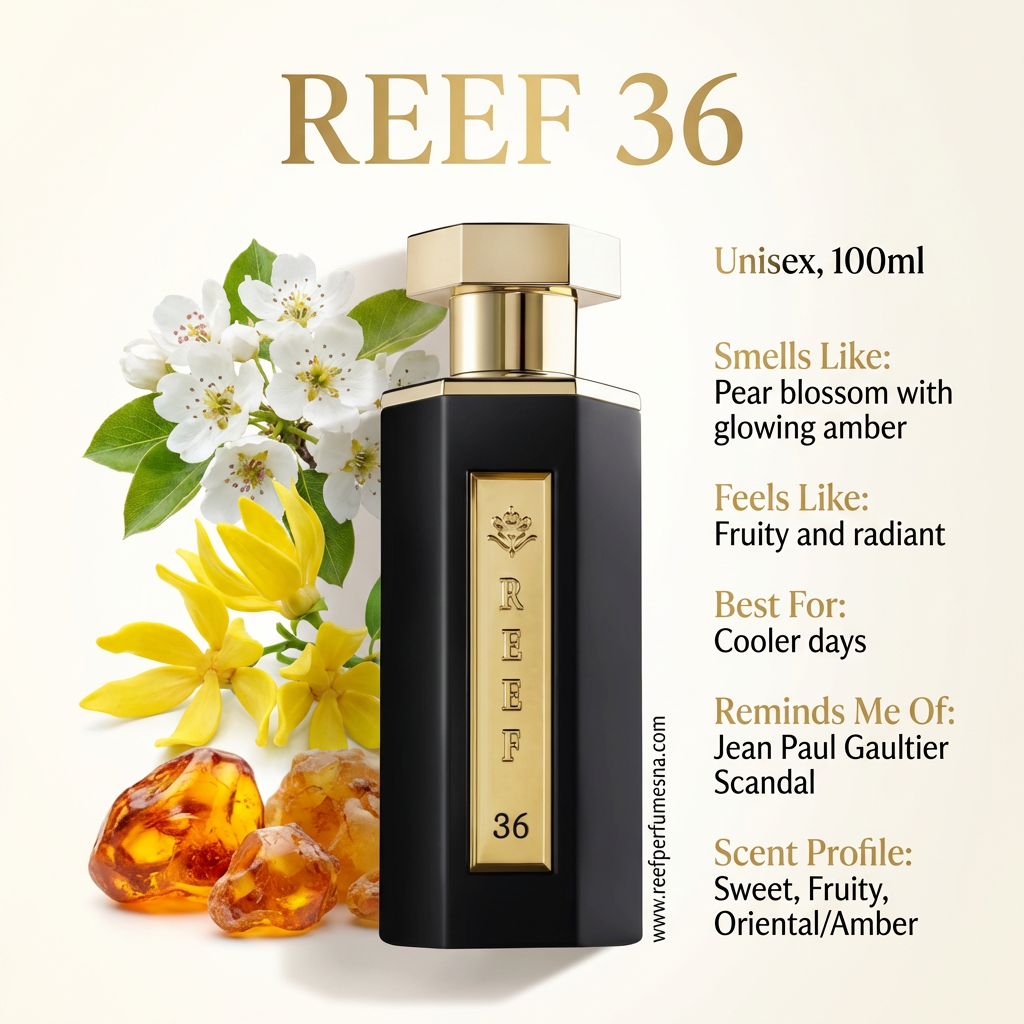 Reef 36 - Intense Amber Bloom